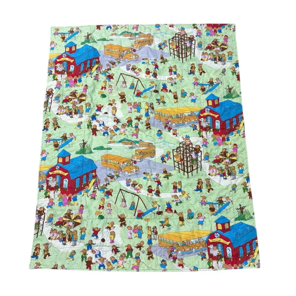 Berenstain Bears Homemade Children's Lap Quilt 44